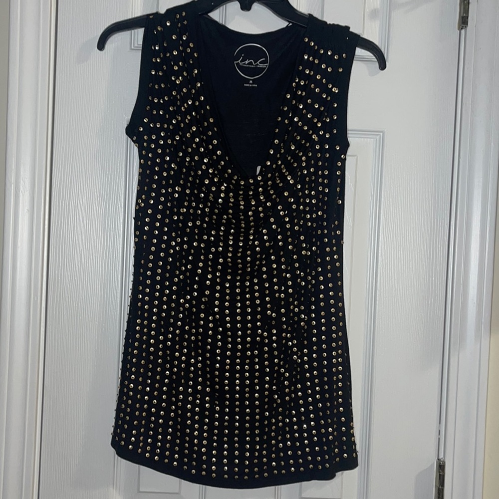 NWT INC beaded blouse